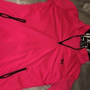 PINK pink  zip up athletic sweater